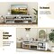 Costway TV Stand TV Console Cabinet 6-Cubby Media Console Entertainment Center with Adjustable Shelves